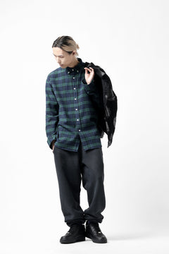 画像をギャラリービューアに読み込む, DEFORMATER.® THREE PROCESSING SWEAT JOGGER PANT - DYED/BIO/FROST EFFECT (VINTAGE BLACK)