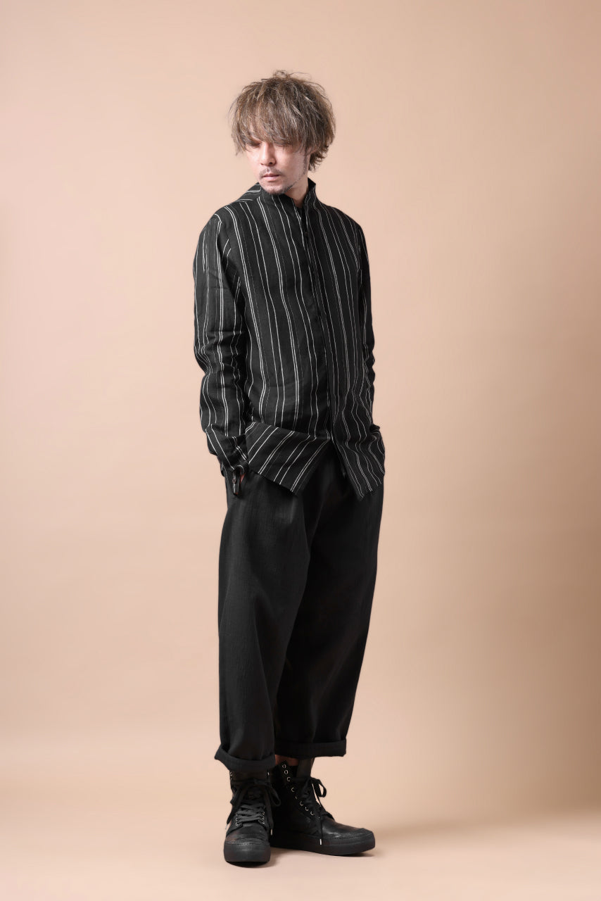 画像をギャラリービューアに読み込む, Hannibal. 7/8 Trousers / wali 216. (VINTAGE BLACK)