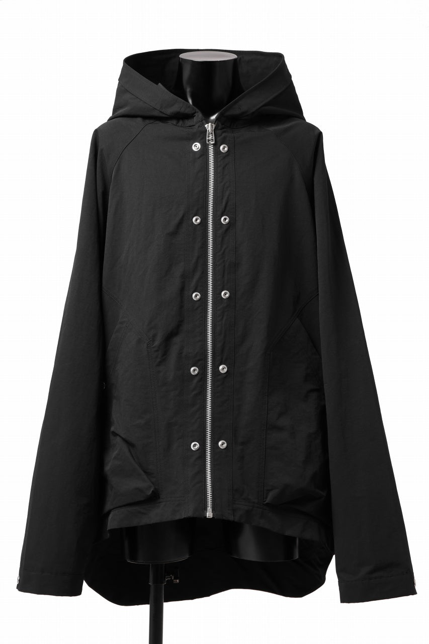 画像をギャラリービューアに読み込む, A.F ARTEFACT OVER SIZED HOODIE BLOUSON (BLACK)