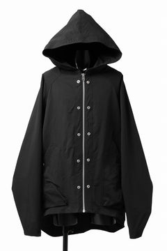 画像をギャラリービューアに読み込む, A.F ARTEFACT OVER SIZED HOODIE BLOUSON (BLACK)