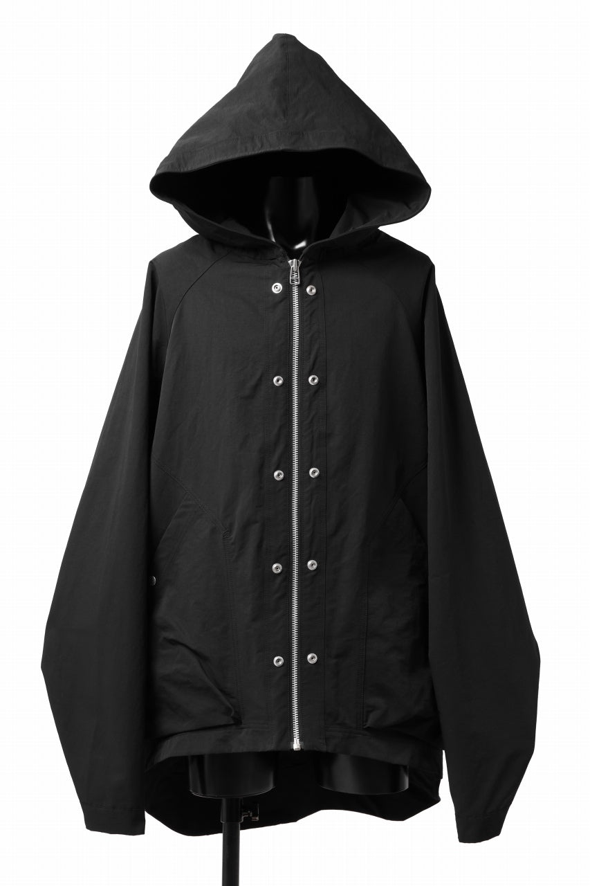 画像をギャラリービューアに読み込む, A.F ARTEFACT OVER SIZED HOODIE BLOUSON (BLACK)
