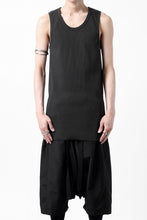 画像をギャラリービューアに読み込む, N/07 MINIMAL TANK TOP / ALL STAR BARE TELECO (DARK GREY)