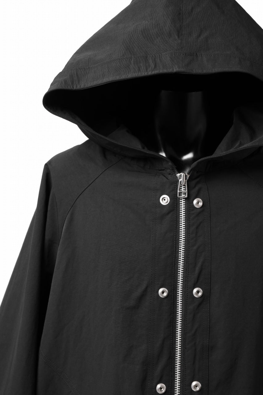 画像をギャラリービューアに読み込む, A.F ARTEFACT OVER SIZED HOODIE BLOUSON (BLACK)
