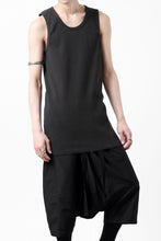 画像をギャラリービューアに読み込む, N/07 MINIMAL TANK TOP / ALL STAR BARE TELECO (DARK GREY)
