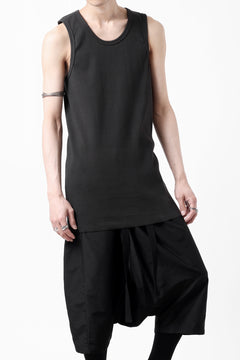 画像をギャラリービューアに読み込む, N/07 MINIMAL TANK TOP / ALL STAR BARE TELECO (DARK GREY)