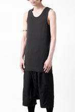 画像をギャラリービューアに読み込む, N/07 MINIMAL TANK TOP / ALL STAR BARE TELECO (DARK GREY)