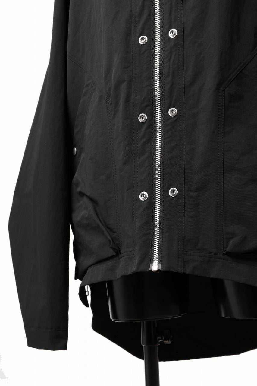 画像をギャラリービューアに読み込む, A.F ARTEFACT OVER SIZED HOODIE BLOUSON (BLACK)