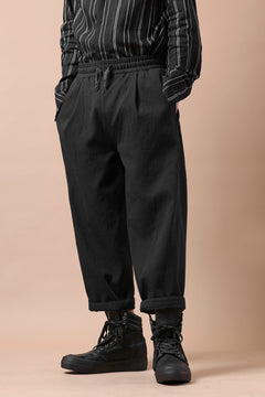 画像をギャラリービューアに読み込む, Hannibal. 7/8 Trousers / wali 216. (VINTAGE BLACK)