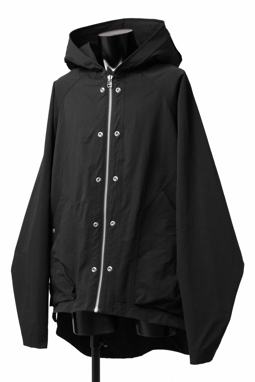 画像をギャラリービューアに読み込む, A.F ARTEFACT OVER SIZED HOODIE BLOUSON (BLACK)