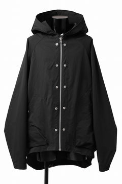 画像をギャラリービューアに読み込む, A.F ARTEFACT OVER SIZED HOODIE BLOUSON (BLACK)