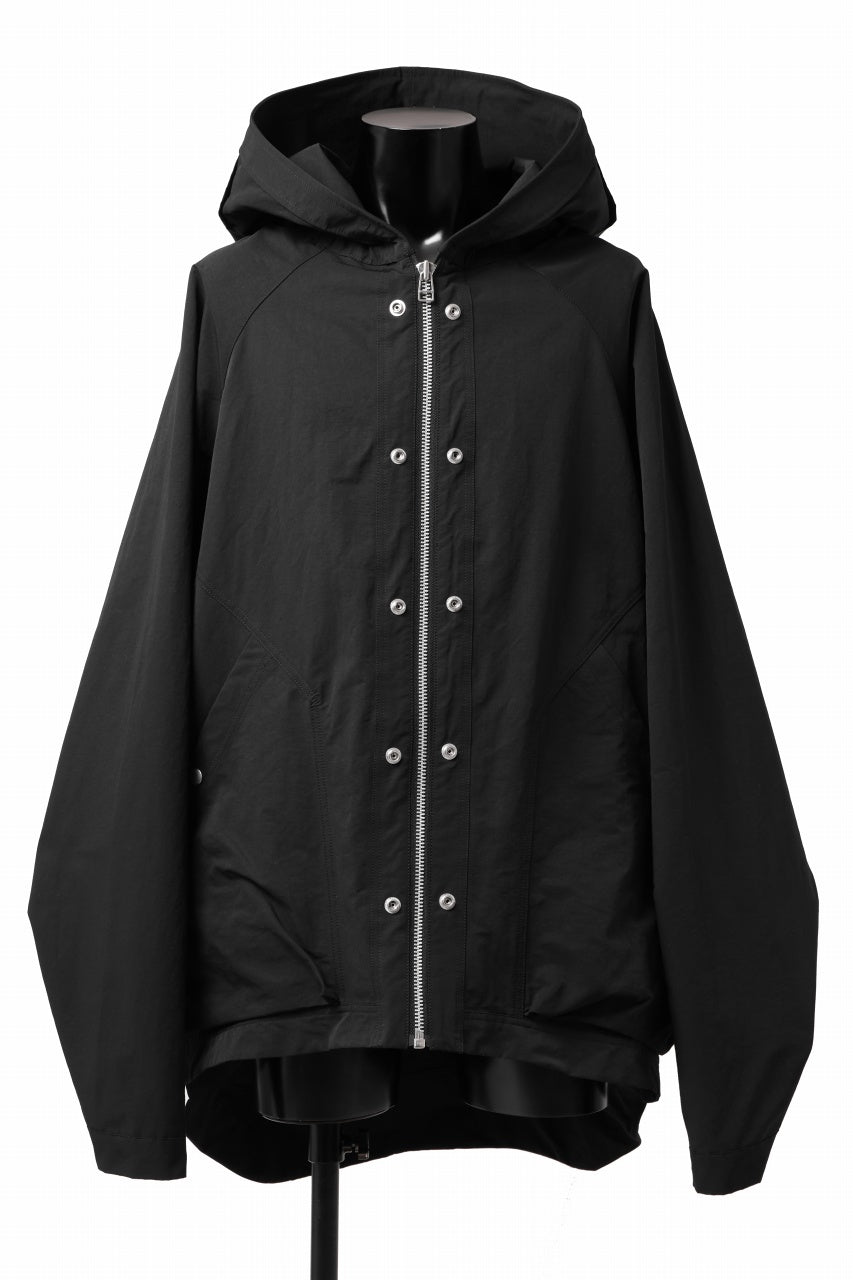 画像をギャラリービューアに読み込む, A.F ARTEFACT OVER SIZED HOODIE BLOUSON (BLACK)
