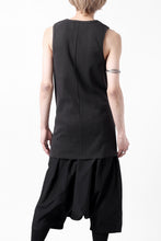 画像をギャラリービューアに読み込む, N/07 MINIMAL TANK TOP / ALL STAR BARE TELECO (DARK GREY)