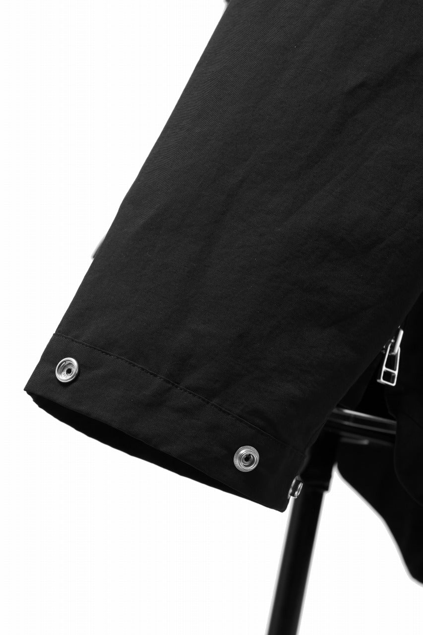 画像をギャラリービューアに読み込む, A.F ARTEFACT OVER SIZED HOODIE BLOUSON (BLACK)