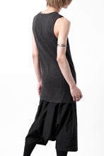 画像をギャラリービューアに読み込む, N/07 MINIMAL TANK TOP / ALL STAR BARE TELECO (DARK GREY)