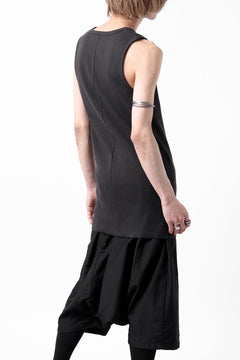 画像をギャラリービューアに読み込む, N/07 MINIMAL TANK TOP / ALL STAR BARE TELECO (DARK GREY)