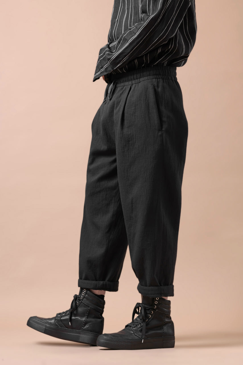 画像をギャラリービューアに読み込む, Hannibal. 7/8 Trousers / wali 216. (VINTAGE BLACK)