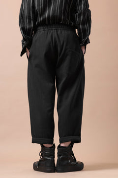 画像をギャラリービューアに読み込む, Hannibal. 7/8 Trousers / wali 216. (VINTAGE BLACK)