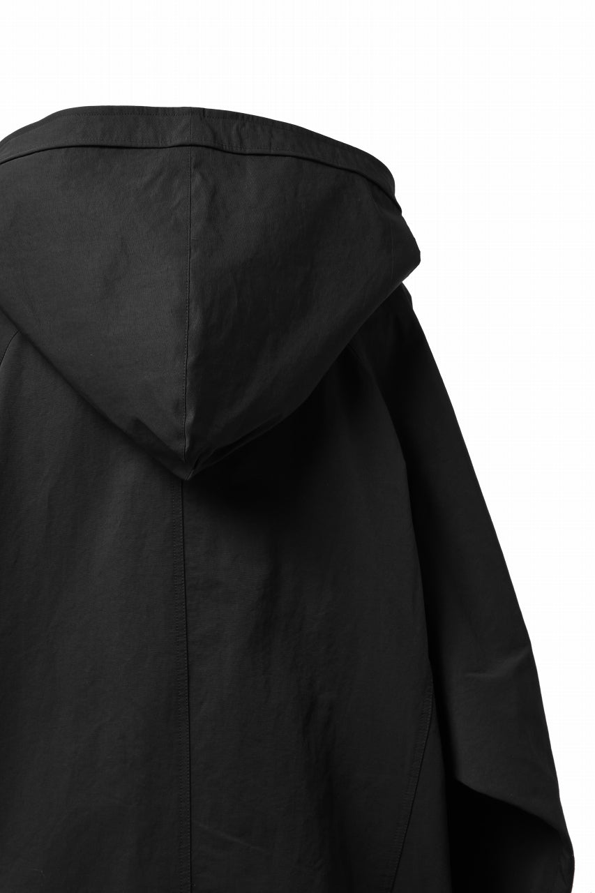 画像をギャラリービューアに読み込む, A.F ARTEFACT OVER SIZED HOODIE BLOUSON (BLACK)