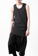 画像をギャラリービューアに読み込む, N/07 MINIMAL TANK TOP / ALL STAR BARE TELECO (DARK GREY)