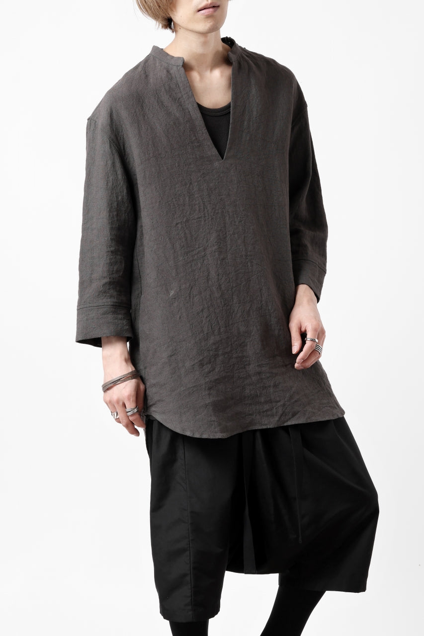 画像をギャラリービューアに読み込む, N/07 MINIMAL TANK TOP / ALL STAR BARE TELECO (DARK GREY)