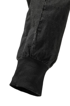 Load image into Gallery viewer, thomkrom DROP CROTCH JOGGER PANTS / DYEING ELASTIC WOVEN (BLACK OIL)