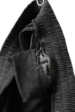 Load image into Gallery viewer, thomkrom DROP CROTCH JOGGER PANTS / DYEING ELASTIC WOVEN (BLACK OIL)