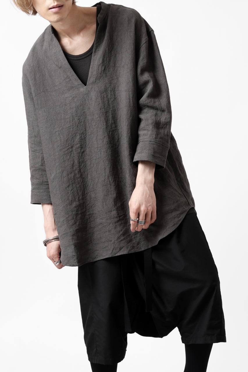 画像をギャラリービューアに読み込む, N/07 MINIMAL TANK TOP / ALL STAR BARE TELECO (DARK GREY)