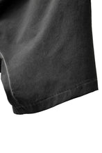 画像をギャラリービューアに読み込む, thomkrom DROP CROTCH SHORTS / DYEING ELASTIC NYLON (BLACK OIL)