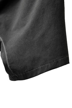 画像をギャラリービューアに読み込む, thomkrom DROP CROTCH SHORTS / DYEING ELASTIC NYLON (BLACK OIL)
