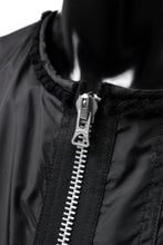 画像をギャラリービューアに読み込む, Y's BANG ON! No.173 POLYESTER TAFFETA + WOOL PILE PATCHED BLOUSON (BLACK)