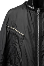 画像をギャラリービューアに読み込む, Y's BANG ON! No.173 POLYESTER TAFFETA + WOOL PILE PATCHED BLOUSON (BLACK)