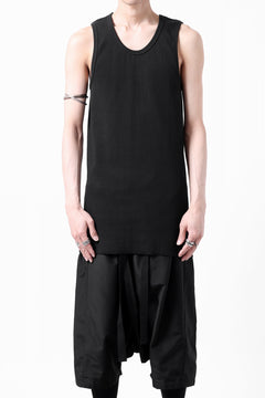 画像をギャラリービューアに読み込む, N/07 MINIMAL TANK TOP / ALL STAR BARE TELECO (BLACK)