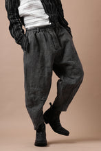 画像をギャラリービューアに読み込む, YUTA MATSUOKA exclusive easy darts pants / high-density linen jp paper (bincho ink black)