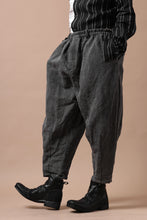画像をギャラリービューアに読み込む, YUTA MATSUOKA exclusive easy darts pants / high-density linen jp paper (bincho ink black)
