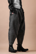 画像をギャラリービューアに読み込む, YUTA MATSUOKA exclusive easy darts pants / high-density linen jp paper (bincho ink black)