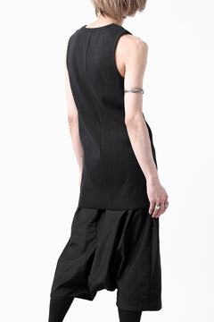 画像をギャラリービューアに読み込む, N/07 MINIMAL TANK TOP / ALL STAR BARE TELECO (BLACK)