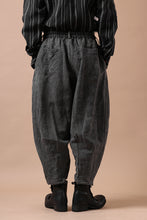 画像をギャラリービューアに読み込む, YUTA MATSUOKA exclusive easy darts pants / high-density linen jp paper (bincho ink black)