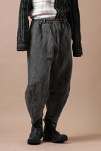 画像をギャラリービューアに読み込む, YUTA MATSUOKA exclusive easy darts pants / high-density linen jp paper (bincho ink black)