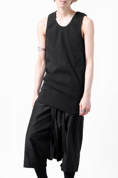 画像をギャラリービューアに読み込む, N/07 MINIMAL TANK TOP / ALL STAR BARE TELECO (BLACK)