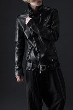 画像をギャラリービューアに読み込む, ISAMU KATAYAMA BACKLASH DOUBLE BREASTED JACKET / DOUBLE-SHOULDER OBJECT DYED (BLACK)