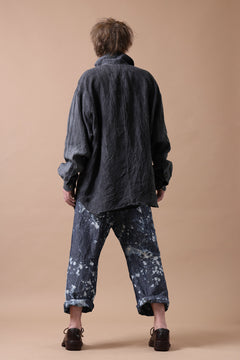 画像をギャラリービューアに読み込む, forme d'expression Baggy 5 Pocket Pants (Indigo Splash)