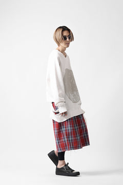 画像をギャラリービューアに読み込む, FACETASM CHECK WIDE SHORTS (RED)