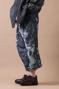 画像をギャラリービューアに読み込む, forme d'expression Baggy 5 Pocket Pants (Indigo Splash)