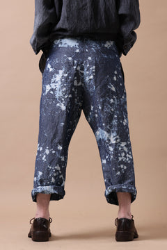 画像をギャラリービューアに読み込む, forme d'expression Baggy 5 Pocket Pants (Indigo Splash)