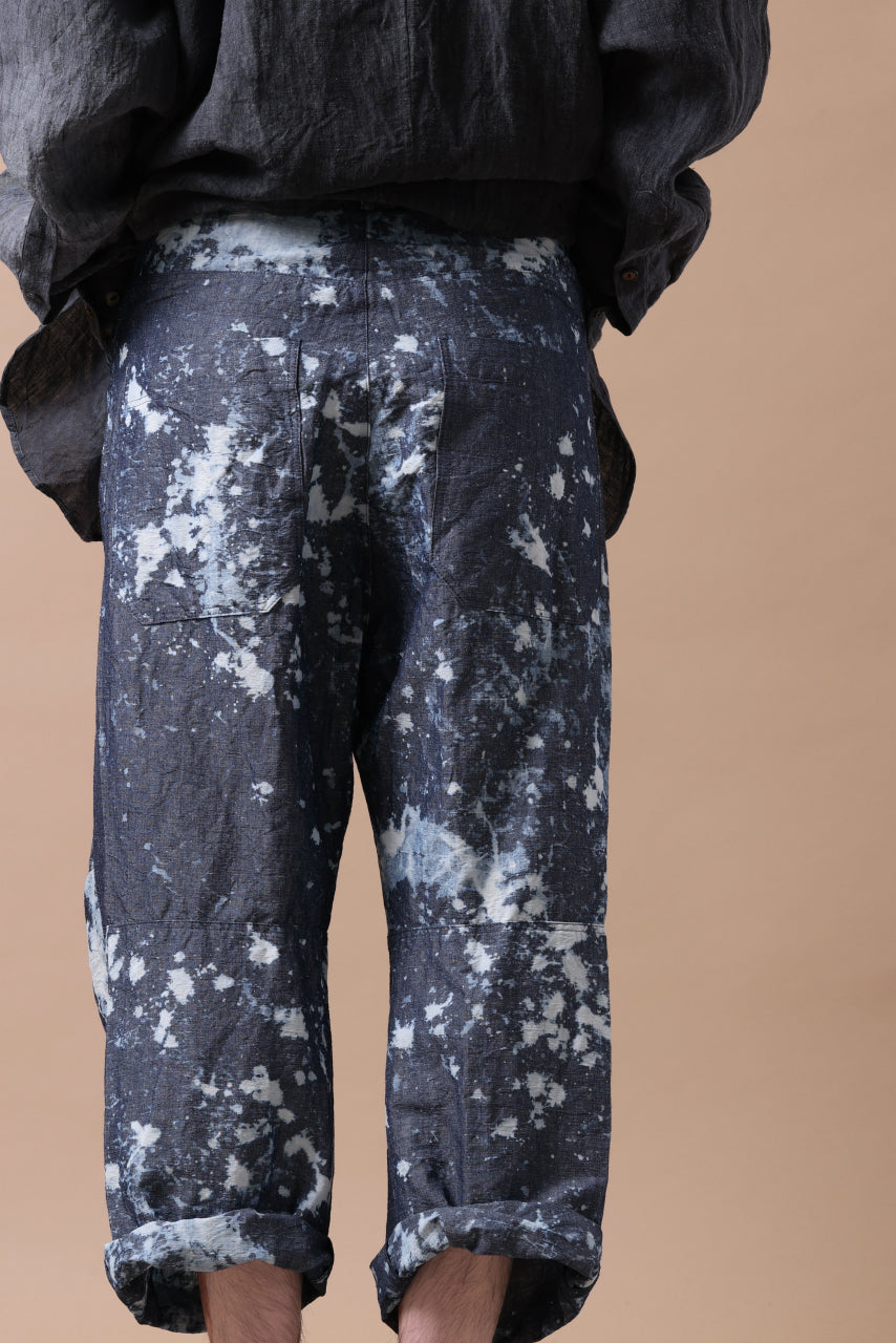 画像をギャラリービューアに読み込む, forme d'expression Baggy 5 Pocket Pants (Indigo Splash)