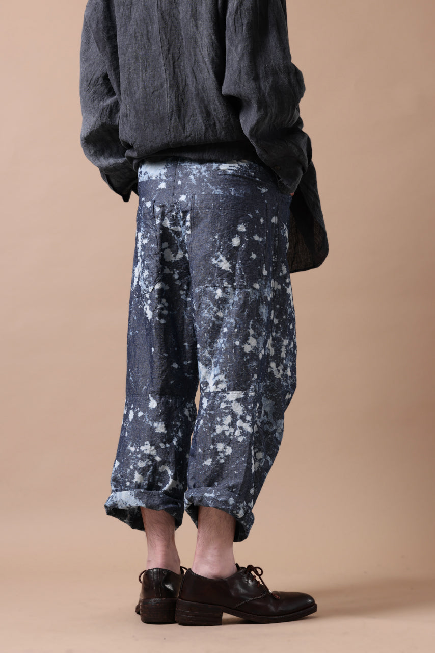 画像をギャラリービューアに読み込む, forme d&#39;expression Baggy 5 Pocket Pants (Indigo Splash)