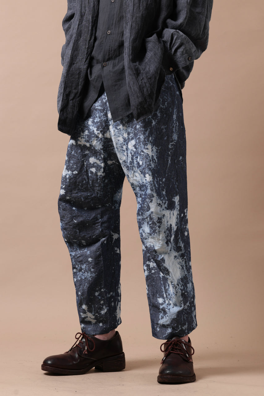 画像をギャラリービューアに読み込む, forme d&#39;expression Baggy 5 Pocket Pants (Indigo Splash)