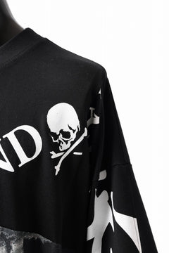 画像をギャラリービューアに読み込む, mastermind JAPAN x CHANGES exclusive ReBUILD T-SHIRT / OVERFIT (BLACK #A)