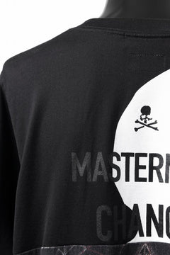 画像をギャラリービューアに読み込む, mastermind JAPAN x CHANGES exclusive ReBUILD T-SHIRT / OVERFIT (BLACK #A)