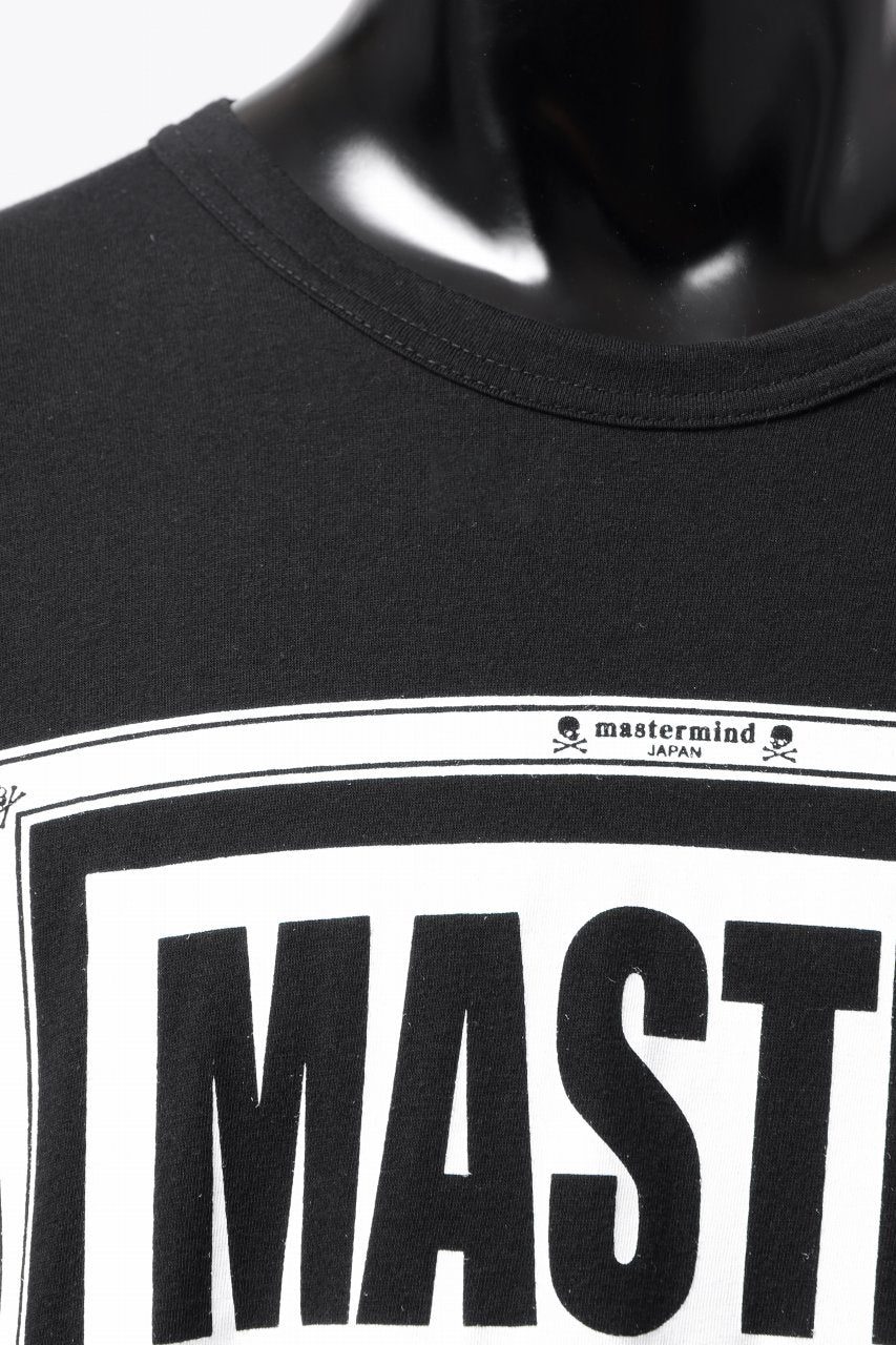 画像をギャラリービューアに読み込む, mastermind JAPAN x CHANGES exclusive ReBUILD T-SHIRT / OVERFIT (BLACK #B)